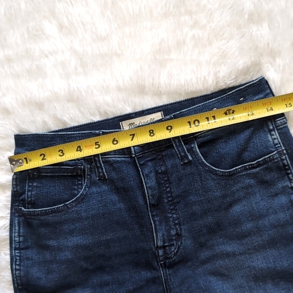 NWOT Madewell 10" High-Rise Roadtripper Davit Skinny Jeans Size 27 - Picture 12 of 15